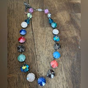 Sabika winter 2017 Vienna mixed media choker